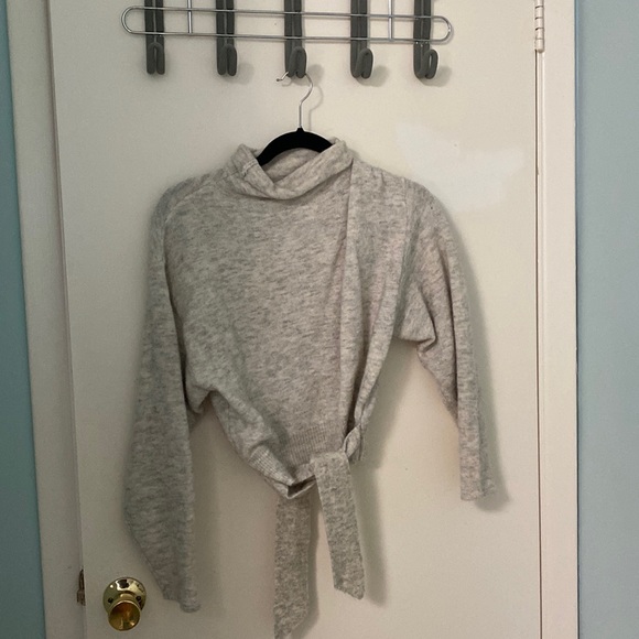 Wilfred- Tie Front Sweater - Picture 2 of 4